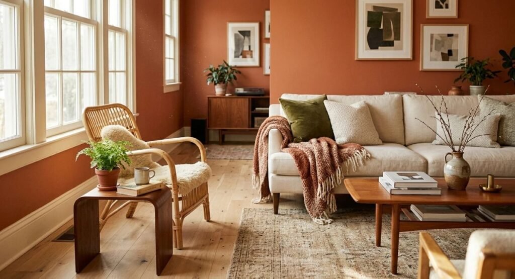 3.Terracotta or Burnt Orange.