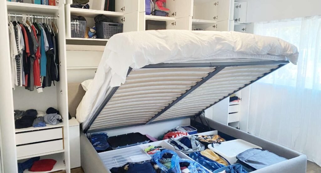 Use the Space Under Your Bed